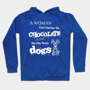 CHOCOLATE AND DOGS Hoodie